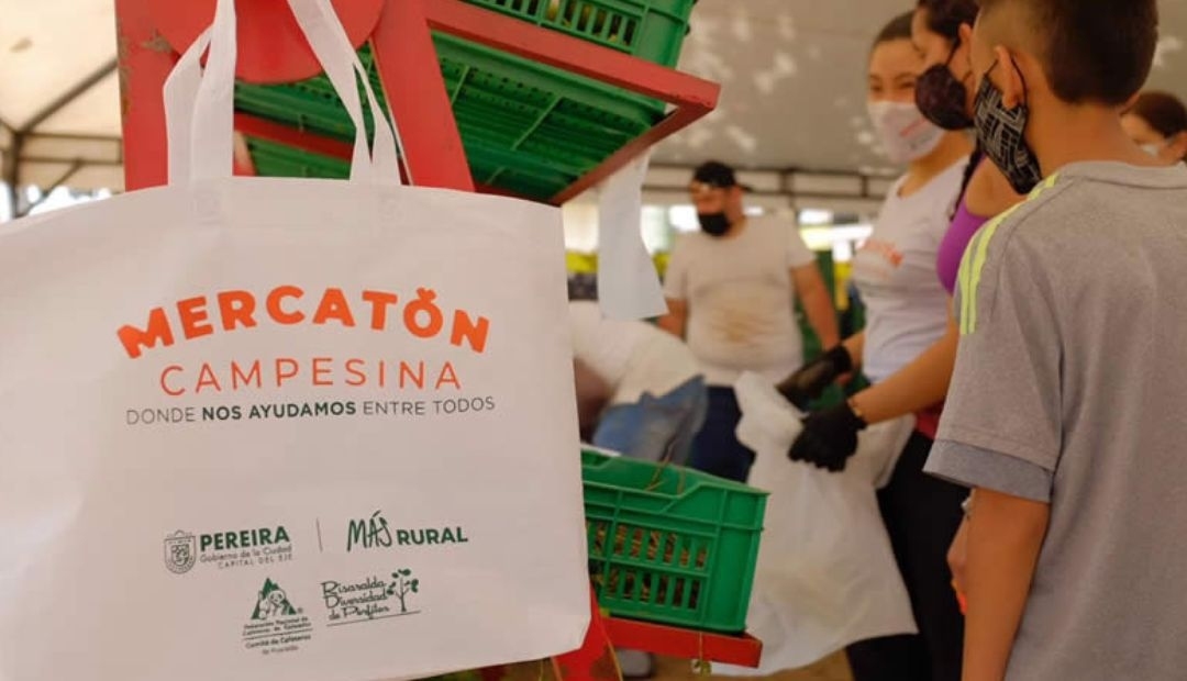 La Mercatón Campesina continua su recorrido por la ciudad
