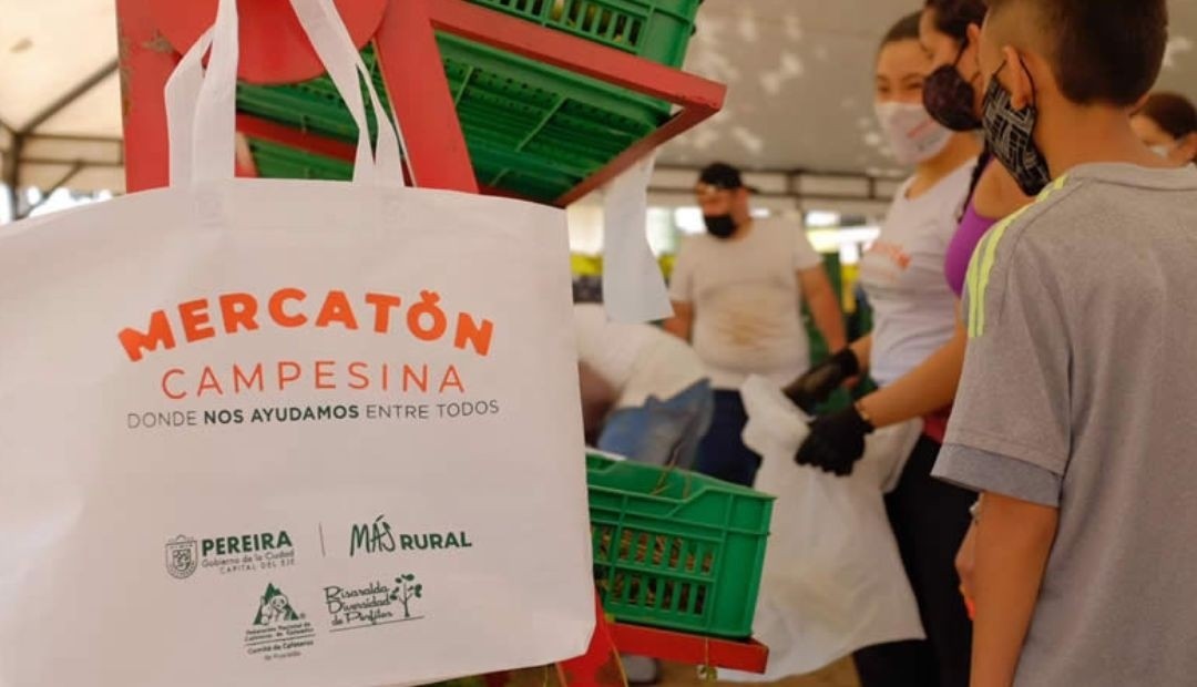 La Mercatón Campesina continua su recorrido por la ciudad