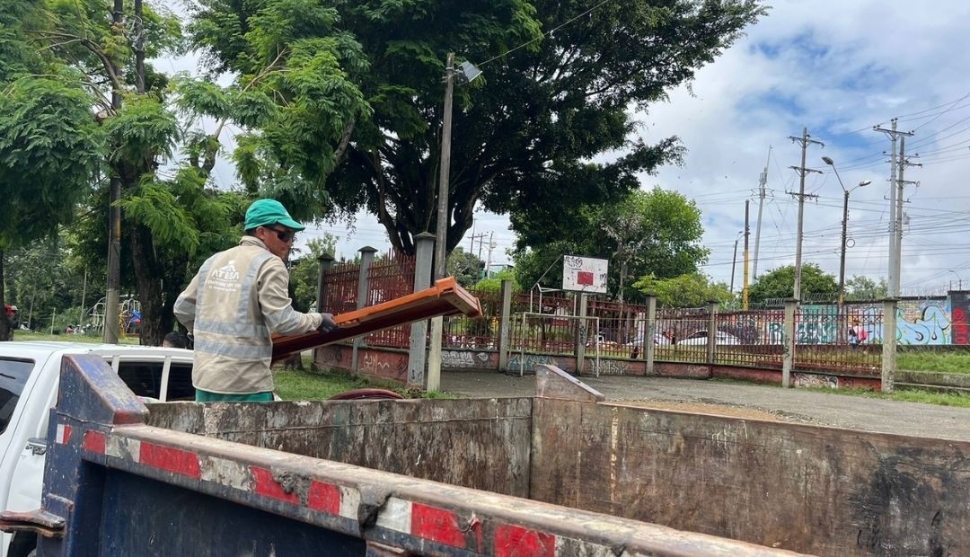 Más de 160 toneladas de residuos inservibles ha recolectado aseo Pereira en lo corrido de este año