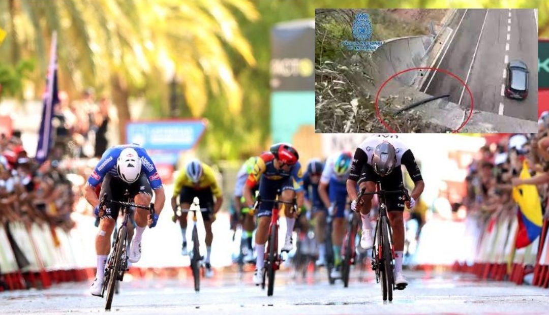 Sabotajes a los ciclistas de la Vuelta España 2023