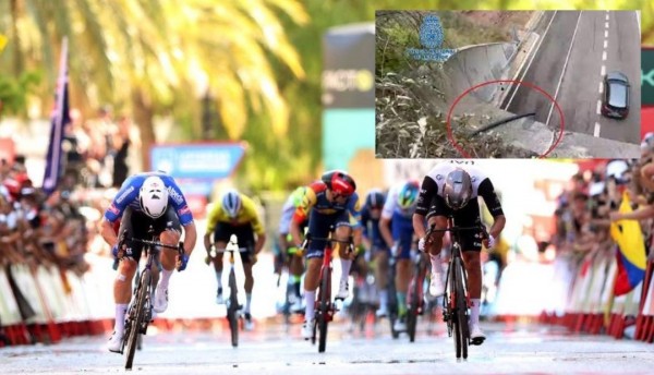 Sabotajes a los ciclistas de la Vuelta España 2023