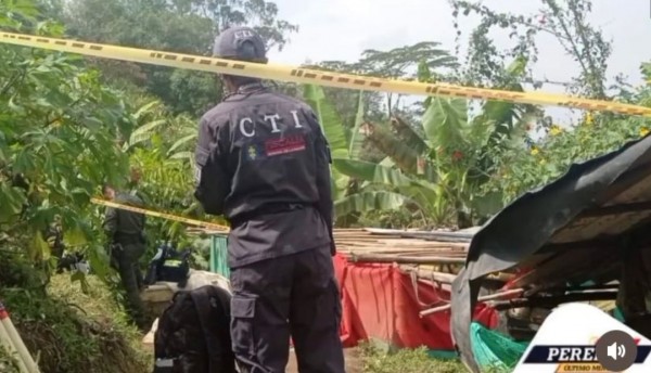 Hallan el cuerpo de un hombre enterrado en zona rural del municipio de Santa Rosa de Cabal