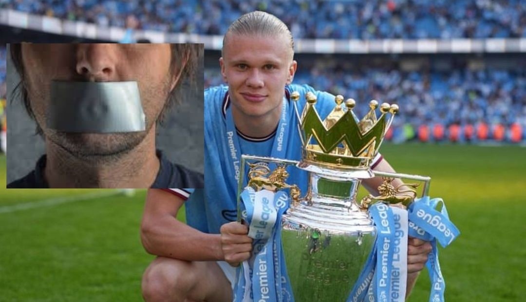 El curioso ritual nocturno de Erling Haaland, dormir con la boca tapada con cinta