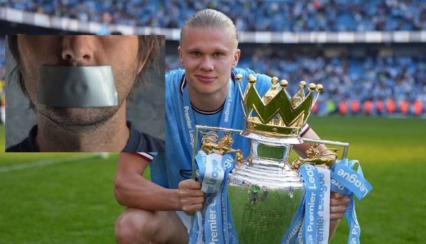 El curioso ritual nocturno de Erling Haaland, dormir con la boca tapada con cinta