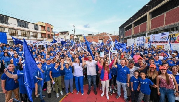 El Mira ratifica su respaldo A Juan Diego para la gobernación con multitudinarios eventos