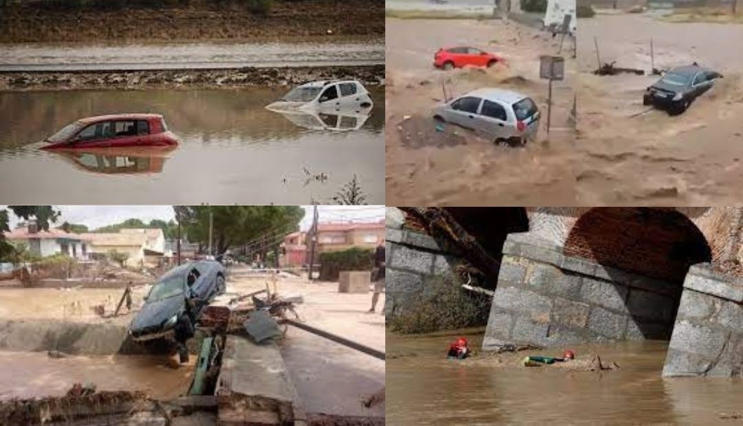 Lluvias torrenciales en España dejan una persona muerta y dos desaparecidos
