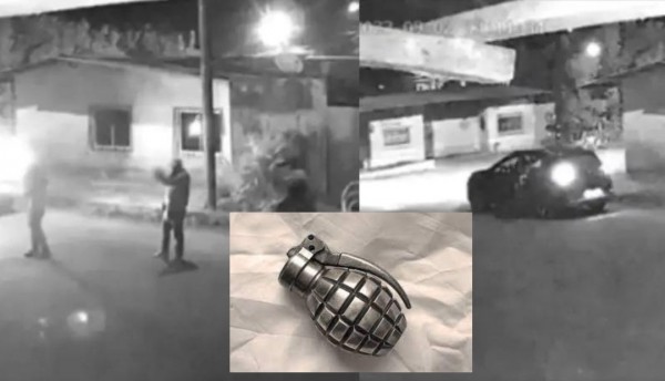 En video: El robo salió mal, explosión de granada causa la muerte de cuatro delincuentes