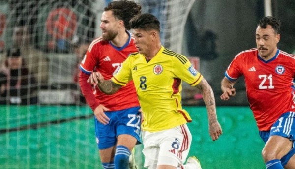 Colombia empata 1-1 con Chile, actuaciones variadas en el partido