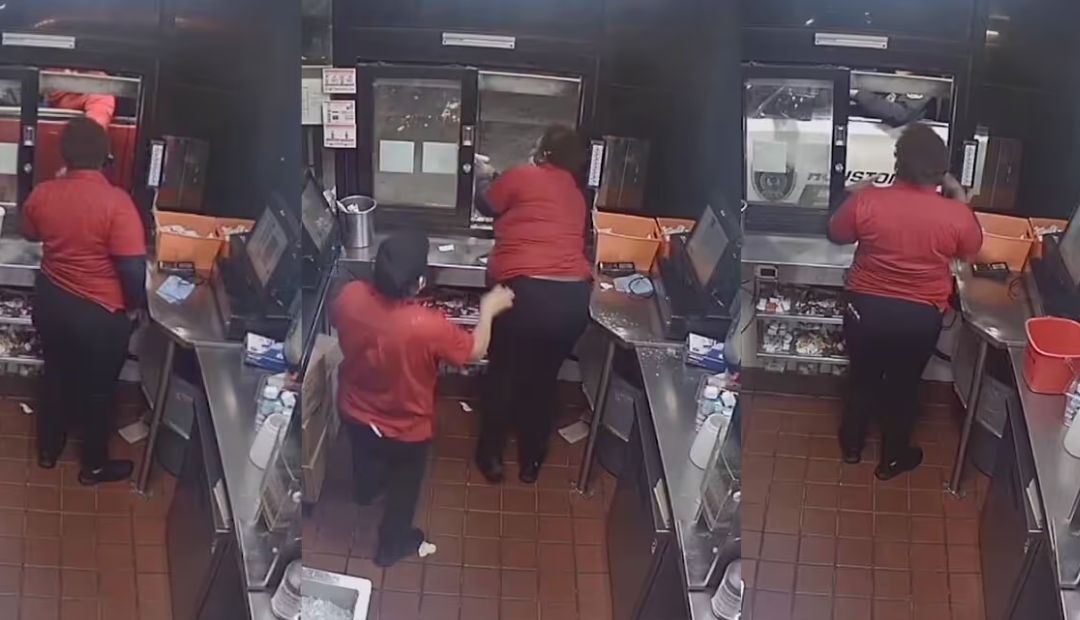 Empleada de restaurante de comidas rápidas le disparó a cliente que le hizo un reclamo por unas papas fritas