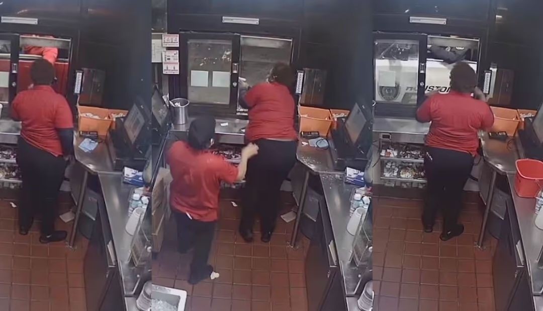Empleada de restaurante de comidas rápidas le disparó a cliente que le hizo un reclamo por unas papas fritas