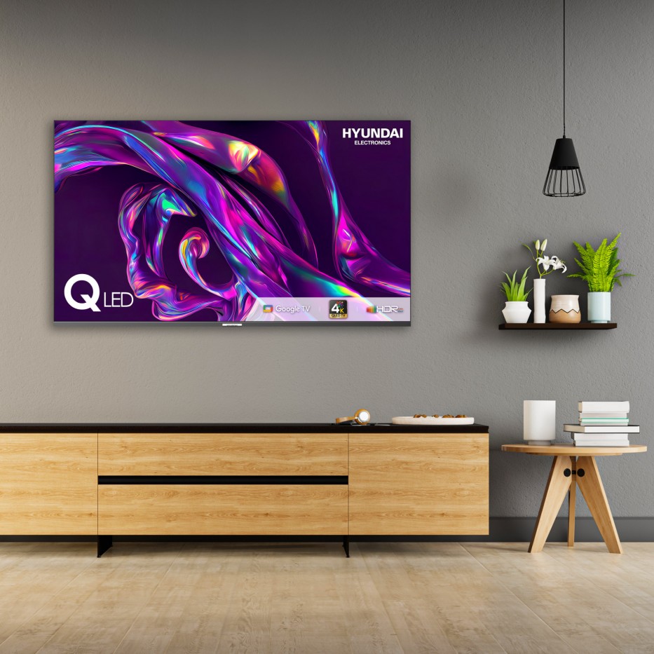 Smart TV QLED 55'' UHD 4K - Google TV