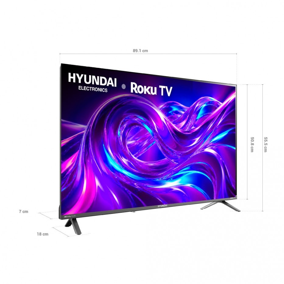 Televisor HYUNDAI 40 Smart Roku TV LED