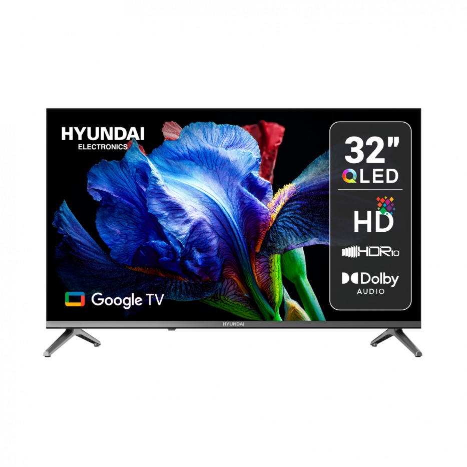 Televisor HYUNDAI 32 Smart Google TV FHD QLED