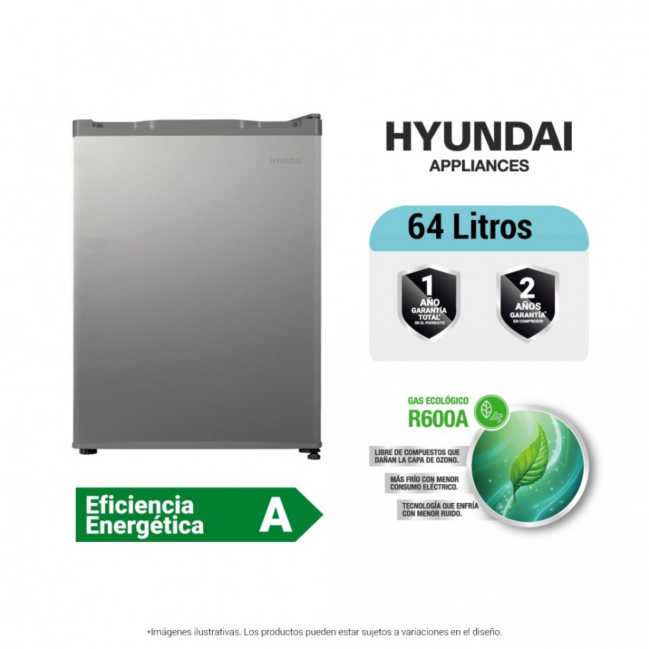 Frigobar de una puerta 64L