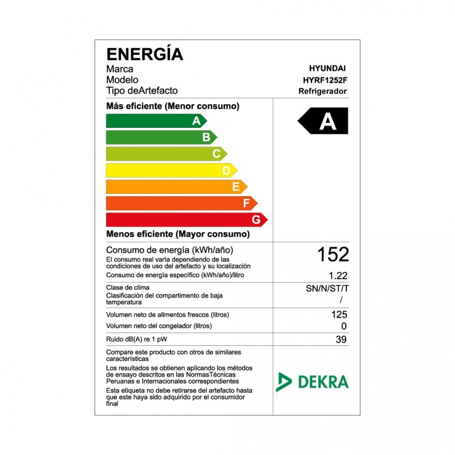Frigobar Frost 125L