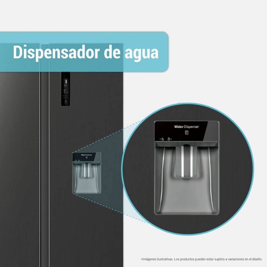 Refrigerador Side by Side 430L No Frost