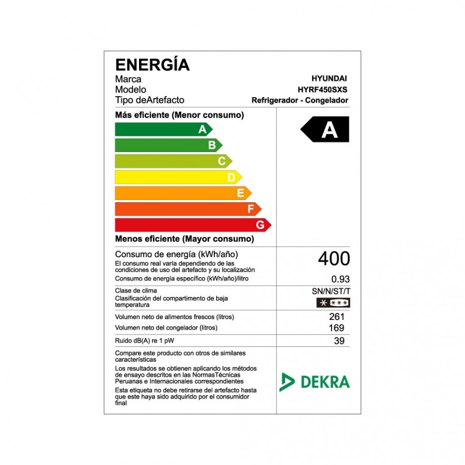 Refrigerador Side by Side 430L No Frost