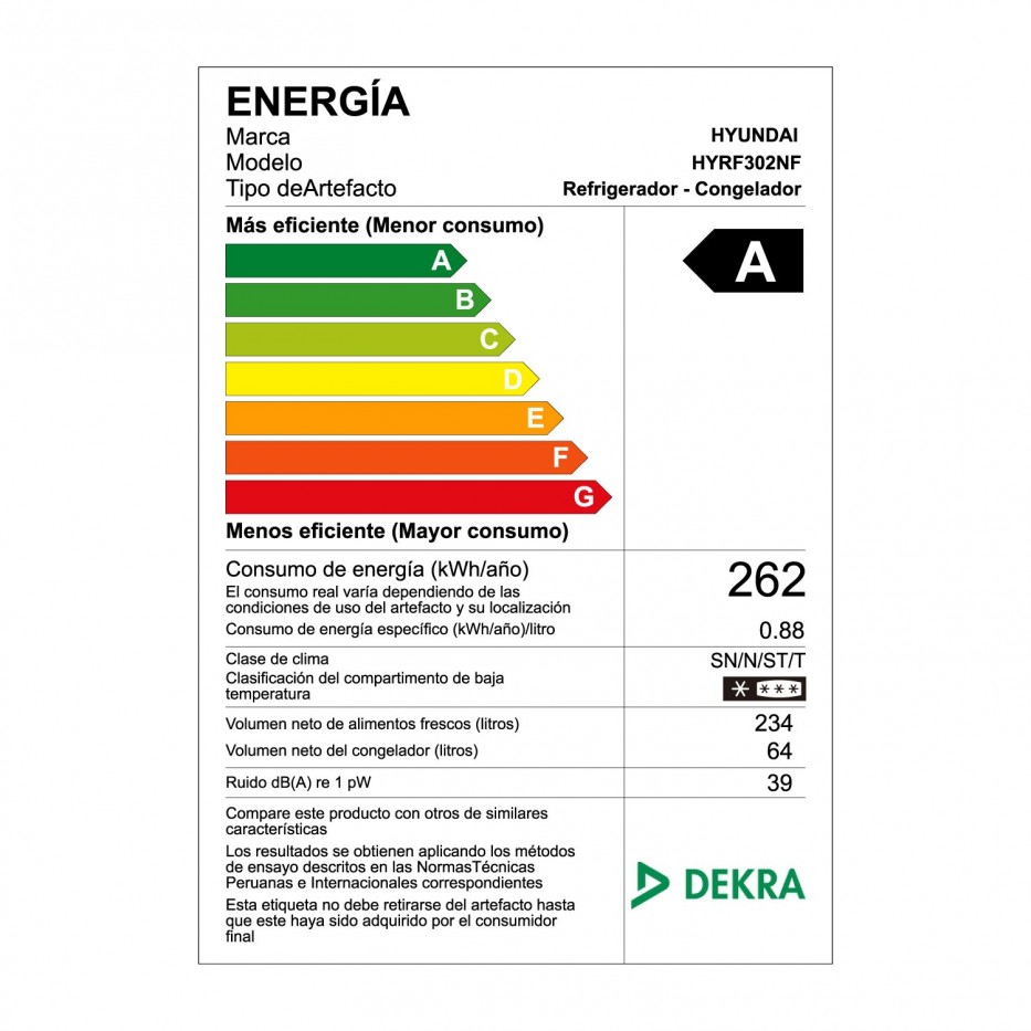 Refrigerador No Frost 298L