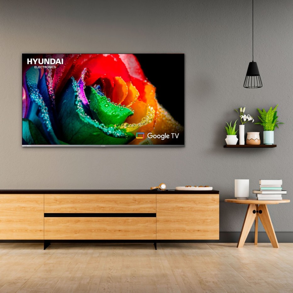 Televisor HYUNDAI 65 Smart Google TV UHD QLED
