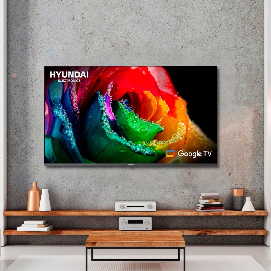 Televisor HYUNDAI 50 Smart Google TV UHD QLED