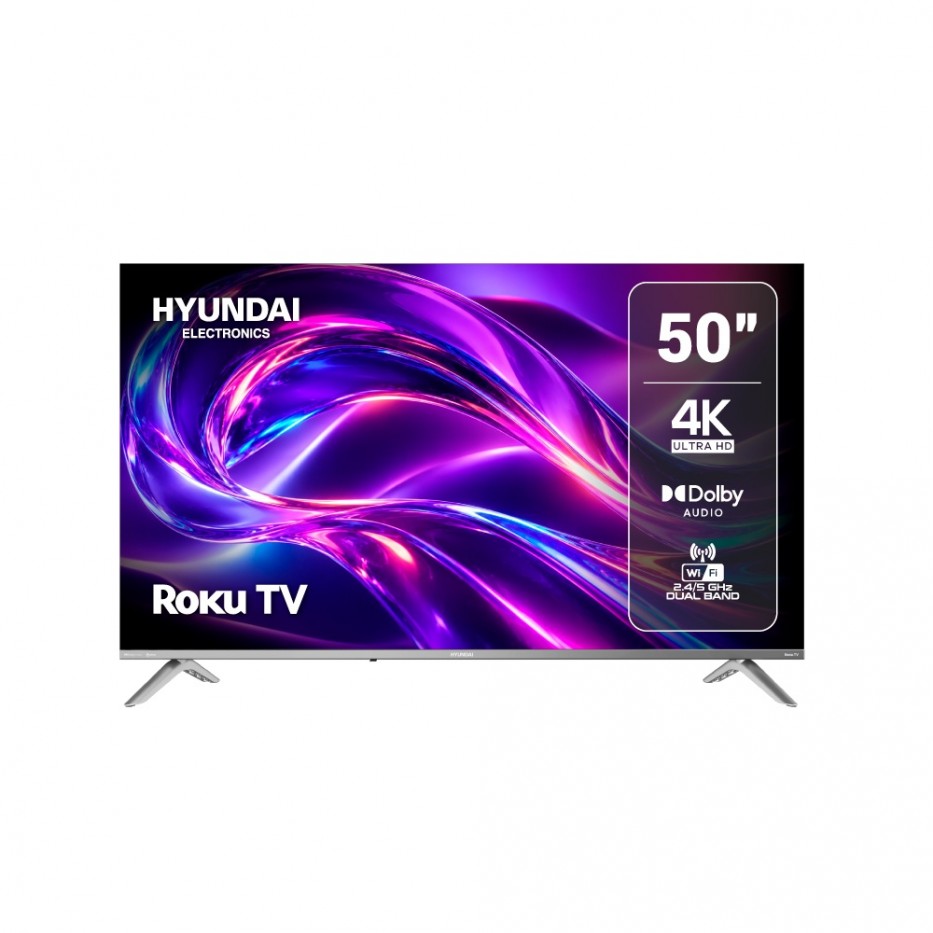 Televisor HYUNDAI 50 Smart Google TV UHD QLED