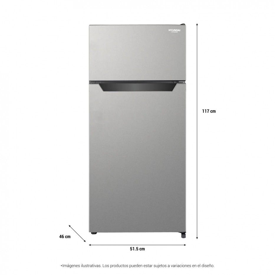 Frigobar de dos puertas 112L