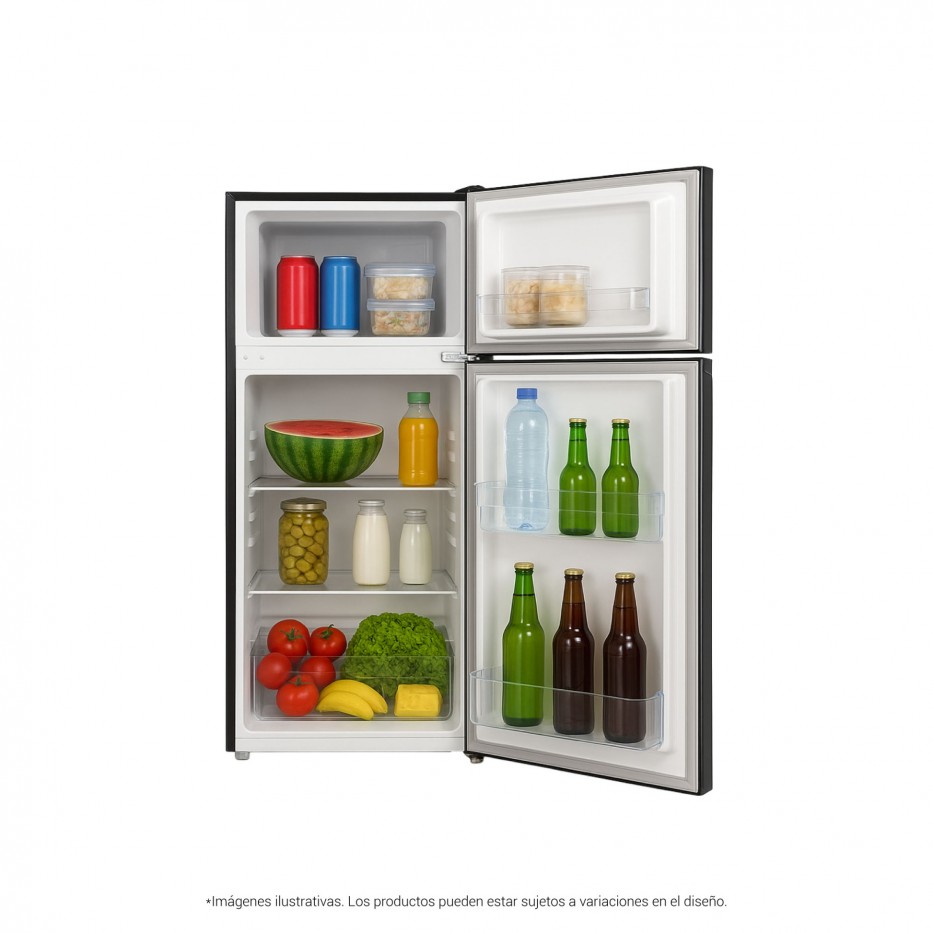 Frigobar de dos puertas 112L