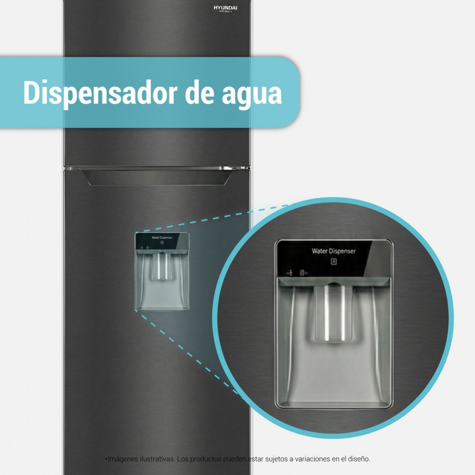 Refrigerador de dos puertas 248L