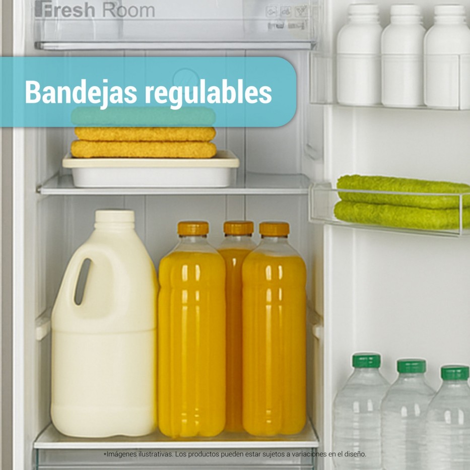 Refrigerador de dos puertas 248L