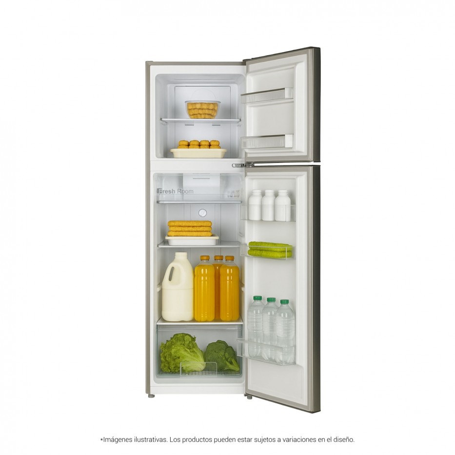 Refrigerador de dos puertas 248L
