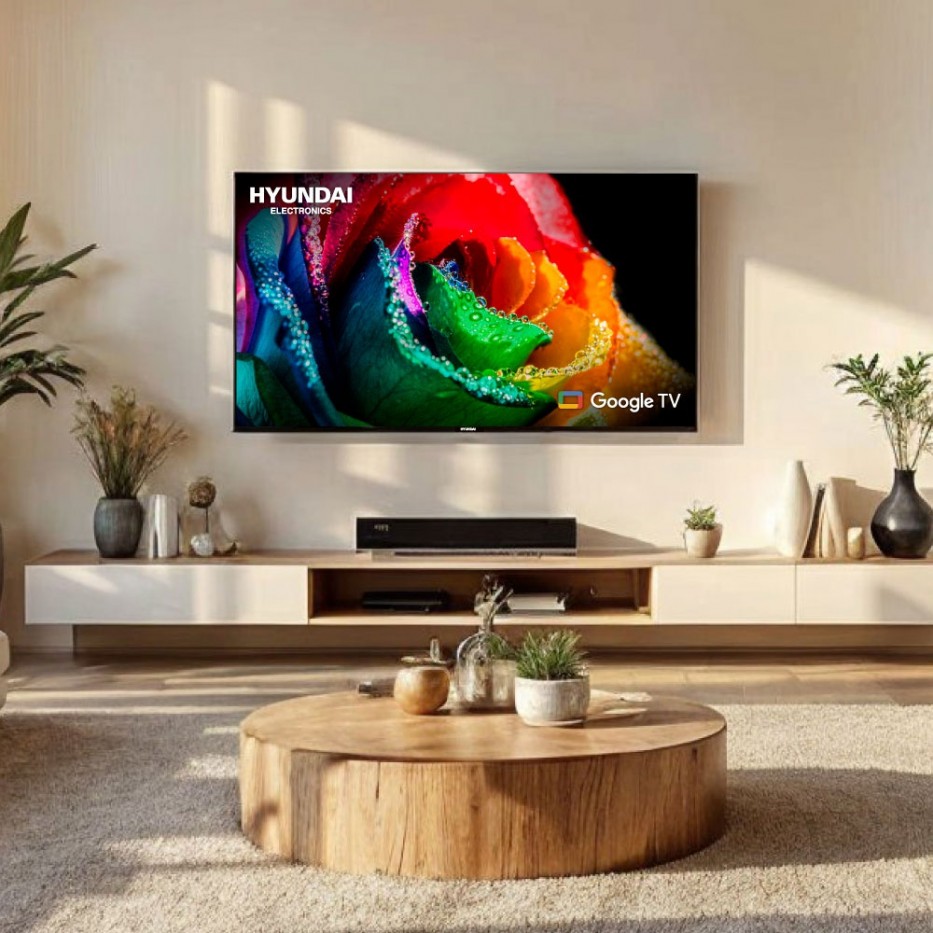 Televisor HYUNDAI 50 Smart Google TV QLED
