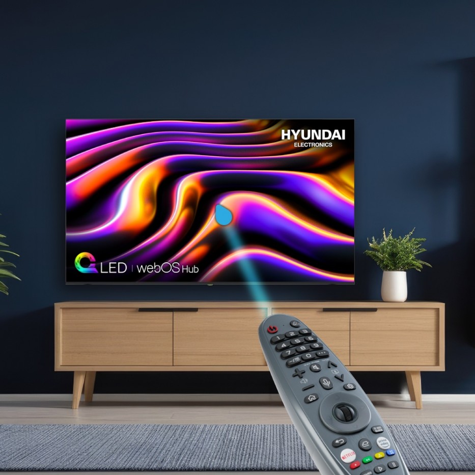 Televisor HYUNDAI 85 Smart WebOs TV QLED