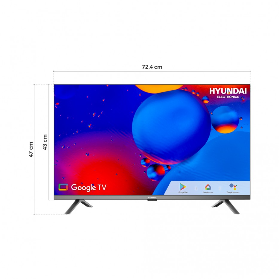 HYUNDAI 32 LED HD Android TV Certificado