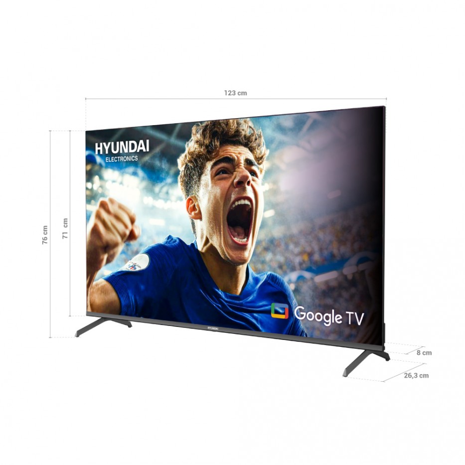 Smart TV 55'' UHD 4K - Google TV