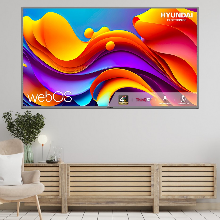 TV HYUNDAI 60Pulgadas 152,4cm HYLED6003W 4K UHD LED Smart TV -  Electrodomésticos Hogar Innovar %