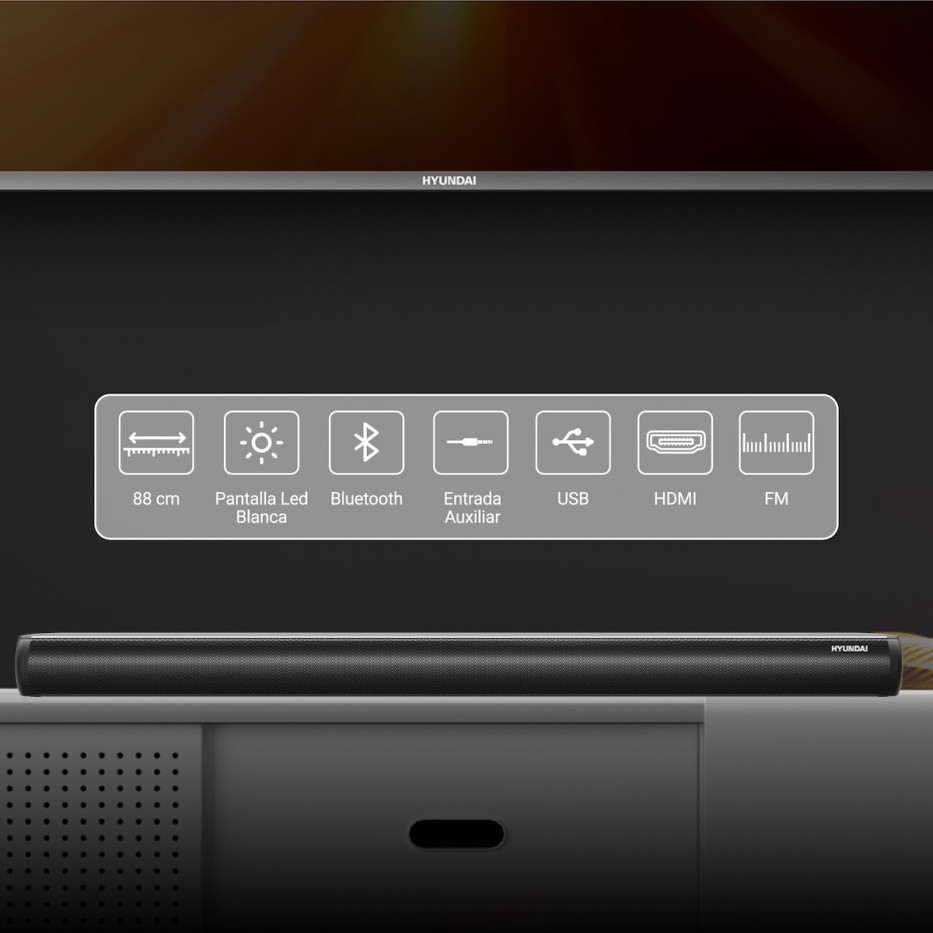 Barra de sonido 80 W