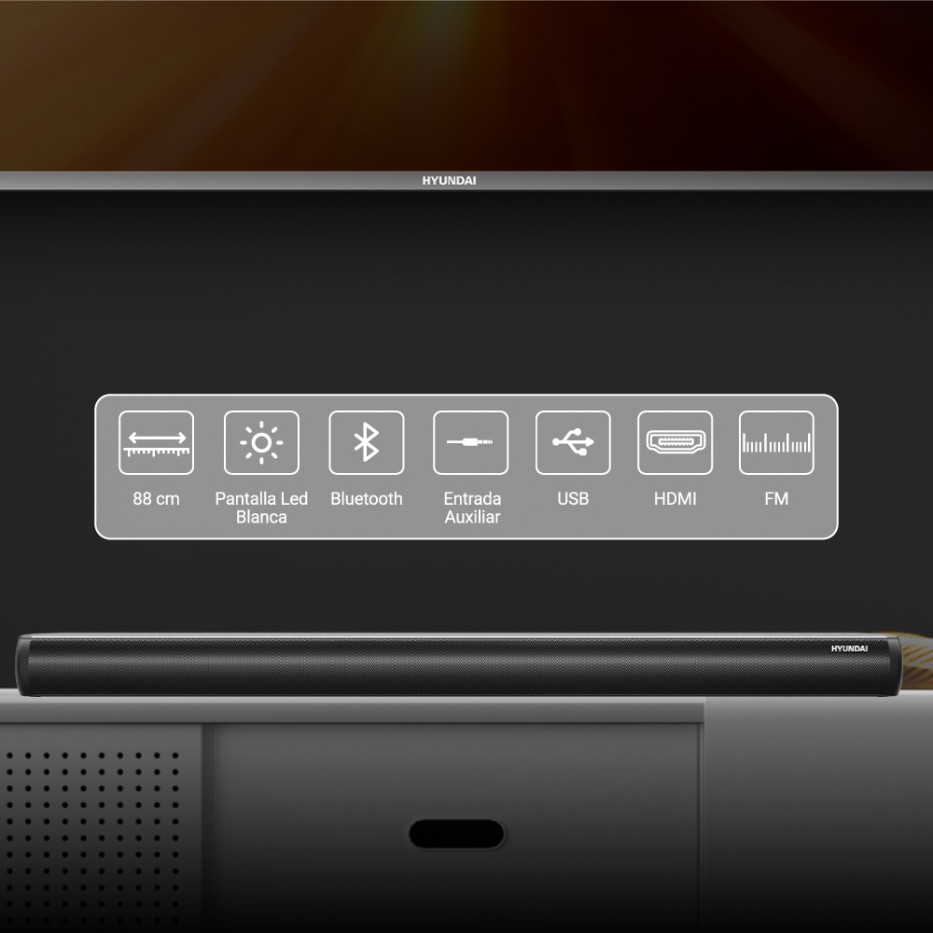 Barra de sonido 80 W