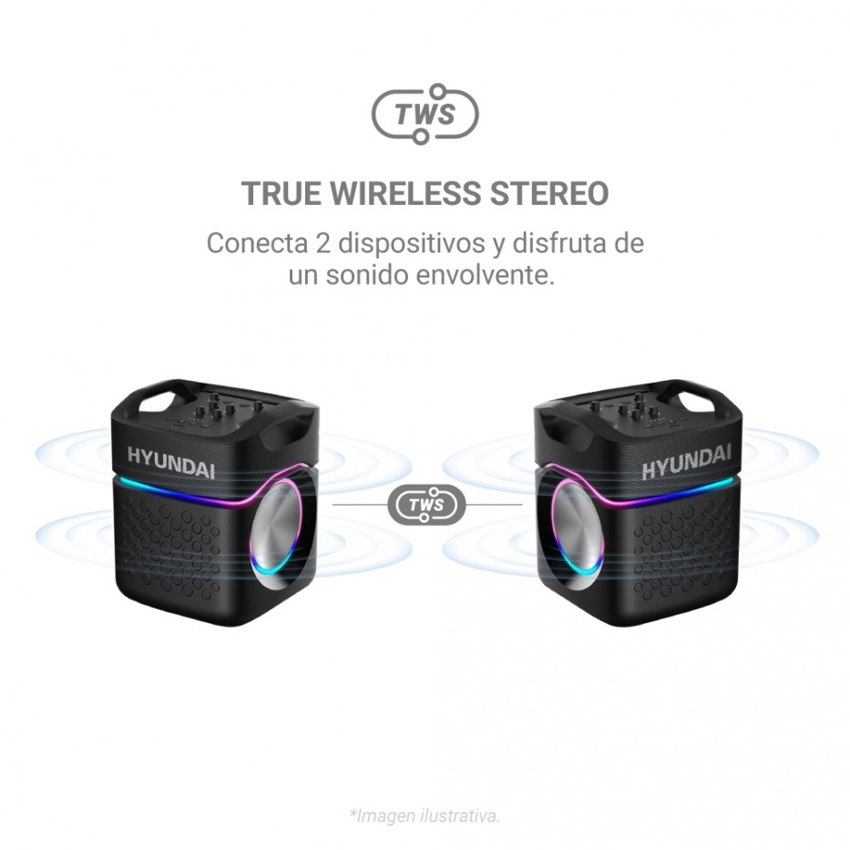 Parlante 120 W Party Pro
