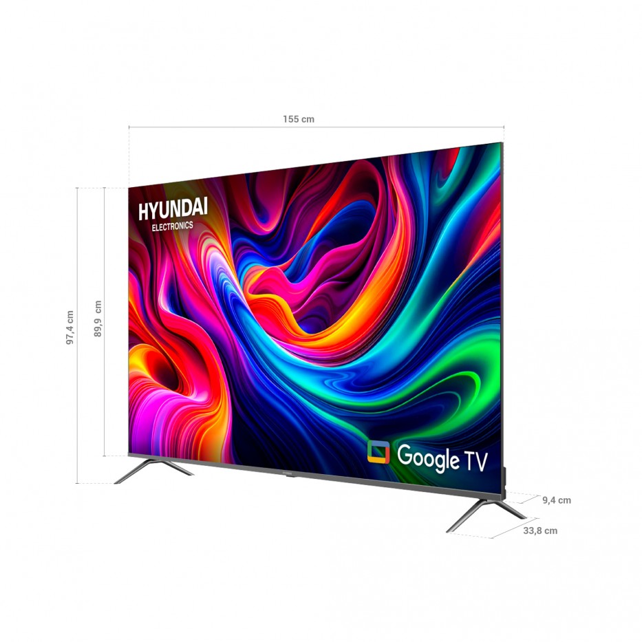 Smart TV 70'' QLED - Google TV