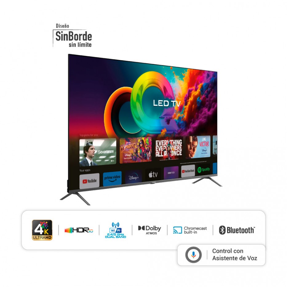 Smart TV 70'' QLED - Google TV