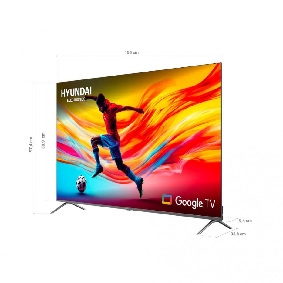 Smart TV 70'' QLED - Google TV