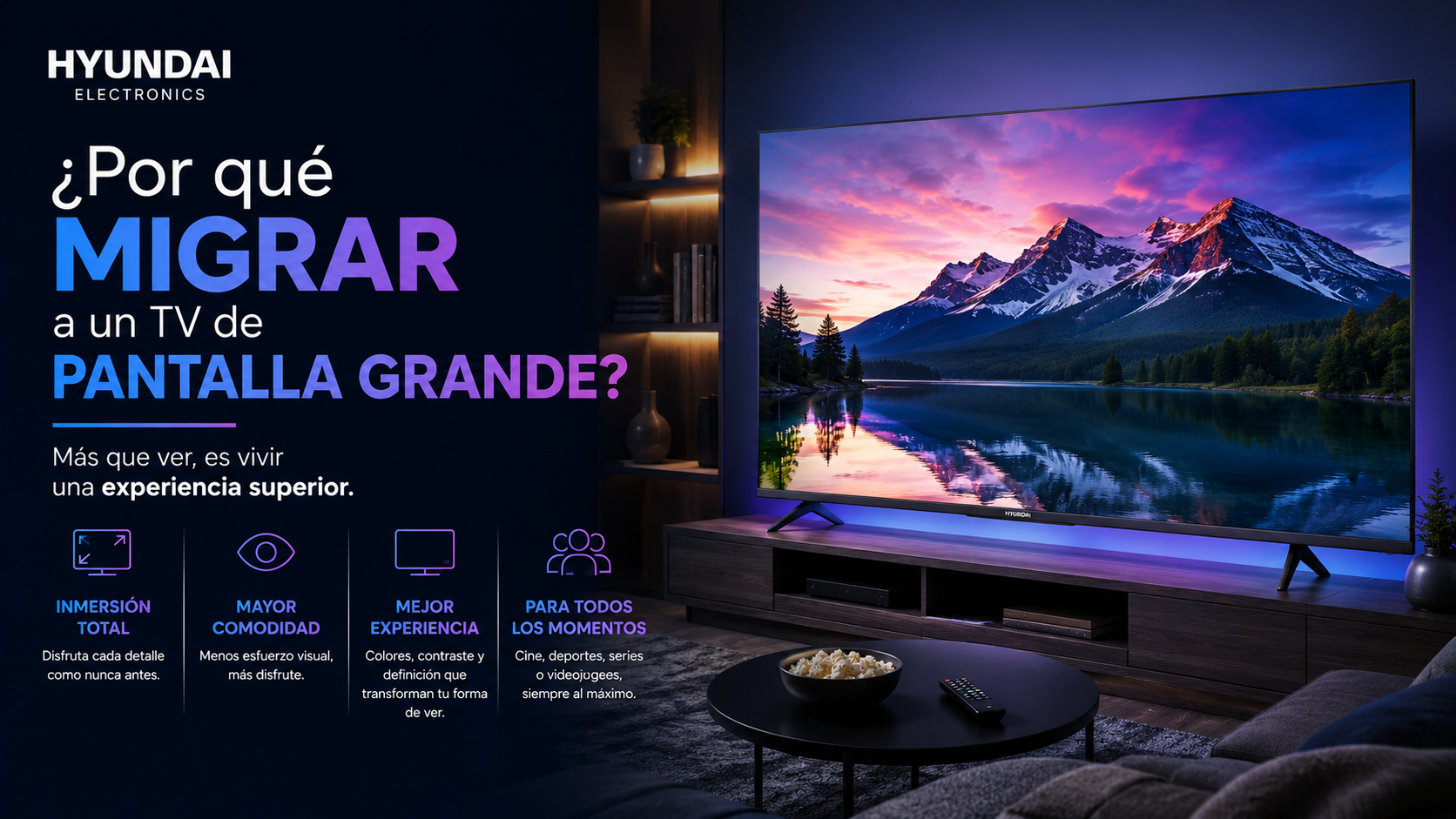 ¿Porque migrar a un tv de pantalla grande?