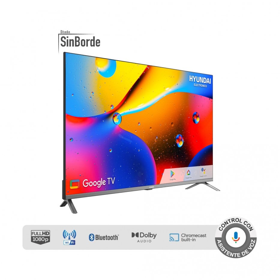 Smart TV 43'' FHD - Google TV - Borderless