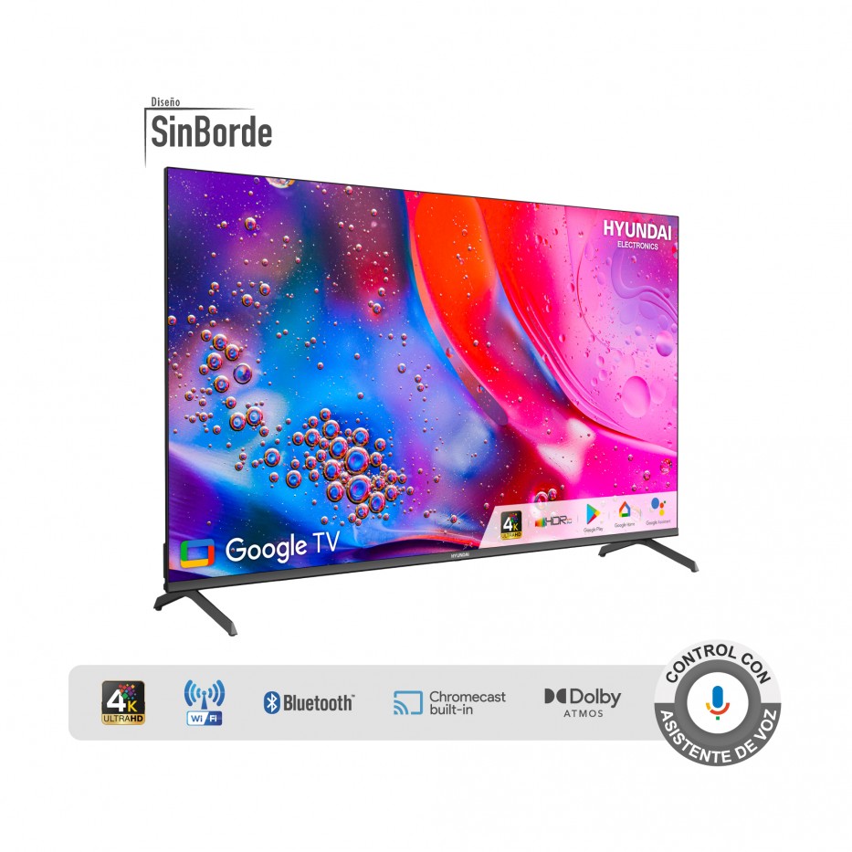 Smart TV 50'' UHD 4K - Google TV