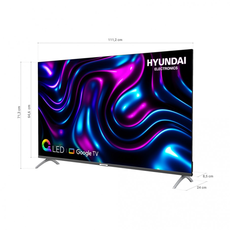 Smart TV QLED 50'' UHD 4K - Google TV