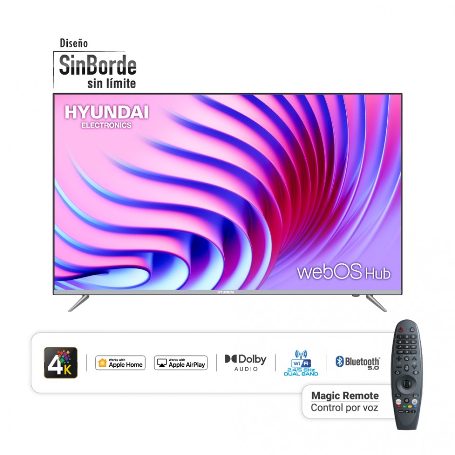 Smart TV 65'' UHD 4K - WebOS Hub