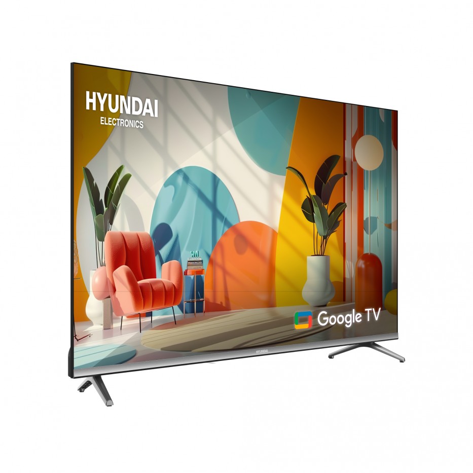 Televisor Smart QLED 43'' FHD Hyundai - Google TV