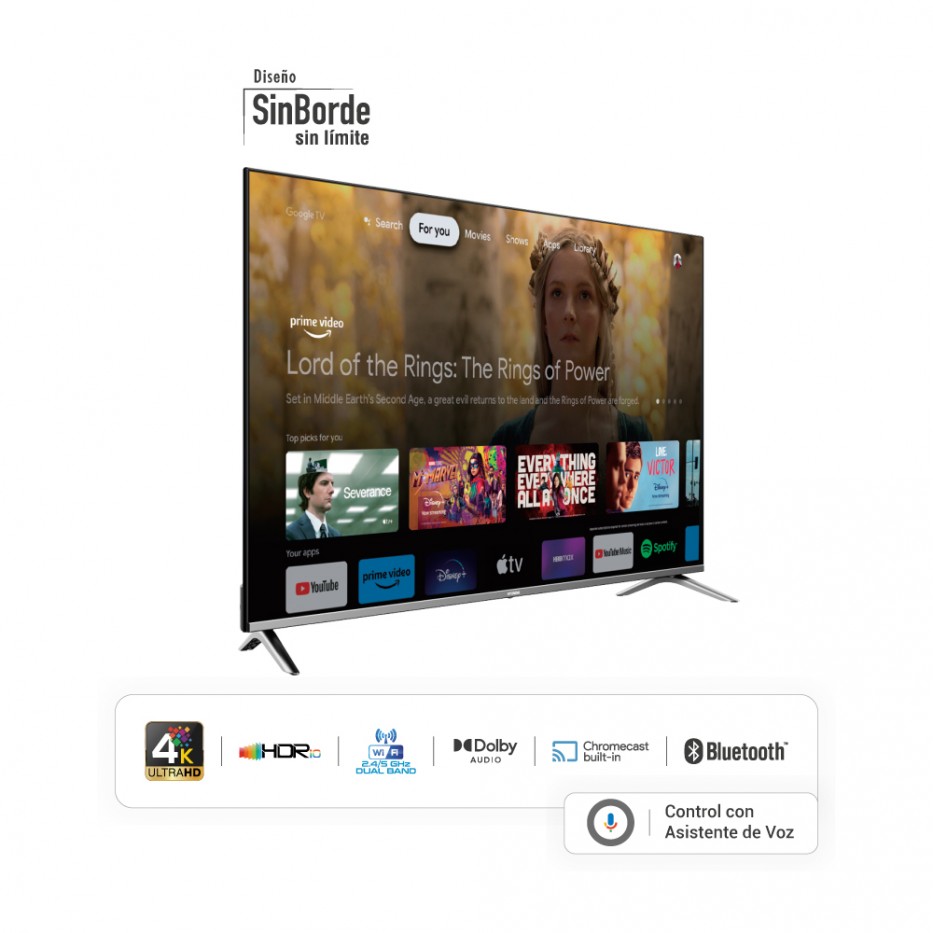 Combo Televisor 58