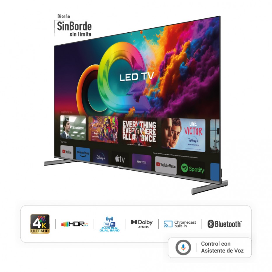 Televisor Qled Google Tv 70