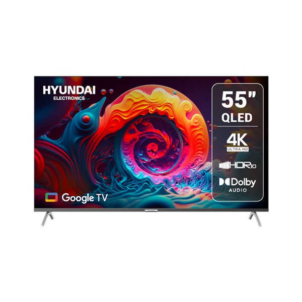 Televisor Qled Google TV 4k smart tv Hyundai
